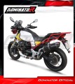 Moto Guzzi V85 TT 2021 - 2023 motorcycle Exhaust Muffler Auspuff Sportauspuff Silencer Echappement Silencieux Scarico Scarichi Escape Wydech Tłumik HP1 BLACK Dominator Exhaust System 2