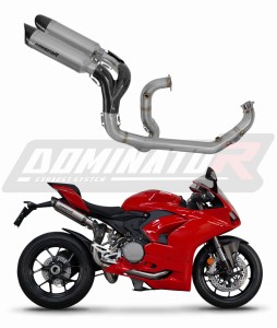 Ducati Panigale V2 2020 - 2023 Pilna sistema Kolektorius išmetimas Titaninis duslintuvas HP8 + dB killeris