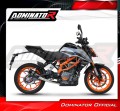 kompletny układ wydechowy z tłumikiem DOMINATOR Full System GP CZARNY pasujący do motocykla KTM 390 Duke 2021 - 2023 3