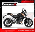 exhaust muffler DOMINATOR HP3 BLACK fits to KTM 125 Duke 2012  2016 4