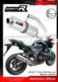 wydech tłumik DOMINATOR Homologowany Owalny pasujący do motocykla Kawasaki Z750 2007 - 2012