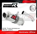 wydech tłumik DOMINATOR Homologowany GP1 pasujący do motocykla Kawasaki ZX10R 2004 - 2005
