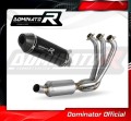 Yamaha XSR 900 2022 - 2023 Full Exhaust System EX Muffler Auspuff Sportauspuff Silencer Echappement Silencieux Scarico Scarichi Escape Collector Manifold Wydech Tłumik HP3 BLACK Low Level  EX DOMINATOR