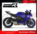 wydech tłumik DOMINATOR Homologowany GP CZARNY pasujący do motocykla Yamaha YZF R1 1000 RN49 2017 - 2019 4
