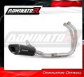 MT-07 2021 - 2023 EXHAUST Yamaha Full System Muffler Auspuff Sportauspuff Silencer Echappement Silencieux Scarico Scarichi Escape Collector Manifold Wydech Tłumik HP8 BLACK DOMINATOR 1