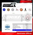 wydech tłumik DOMINATOR Owalny pasujący do motocykla Piaggio X10 125 2012 - 2016 4