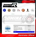 Yamaha YZF R1 R1M 1000 RN49 2017 - 2019 EXHAUST Muffler Auspuff Sportauspuff Silencer Echappement Silencieux Scarico Scarichi Marmitta Escape Wydech Tłumik GP BLACK DOMINATOR EXHAUST SYSTEM 4