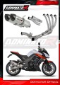 kompletny układ wydechowy z tłumikiem DOMINATOR Full System HP1 pasujący do motocykla Kawasaki Z1000 2017 - 2020
