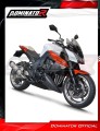 kompletny układ wydechowy z tłumikiem DOMINATOR Full System HP1 pasujący do motocykla Kawasaki Z1000 2017 - 2020 5