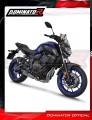 Yamaha XSR 700 2015 - 2020 EXHAUST Collector Manifold Full System Muffler Auspuff Sportauspuff Silencer Echappement Silencieux Scarico Scarichi Escape Wydech Tłumik HP8 TITANIUM Dominator Exhaust System 4