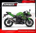 kompletny układ wydechowy z tłumikiem DOMINATOR Full System HP8 pasujący do motocykla Kawasaki NINJA 400 2018 - 2022 4