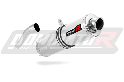 exhaust muffler DOMINATOR ROUND fits to Aprilia RS 125 1999  2005 3