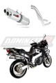 exhaust muffler DOMINATOR OV fits to Aprilia ETV 1000 Caponord 2001  2004 5
