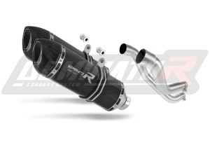 Aprilia Pegaso 650 Strada 2005 - 2006 išmetimas Duslintuvas HP1 BLACK + dB killer medium