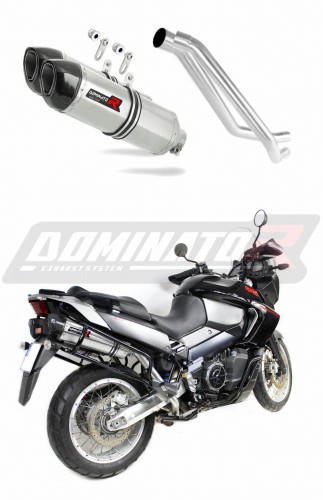 exhaust muffler DOMINATOR HP1 fits to Aprilia ETV 1000 Caponord 2005  2007 5