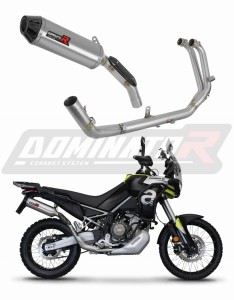 Aprilia Tuareg 660 2021 - 2023 Full System Kolektorius išmetimas Duslintuvas HP3 + dB killer medium