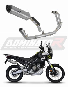Aprilia Tuareg 660 2021 - 2023 Full System išmetimo sistema Titaninis duslintuvas HP3 + dB killer medium