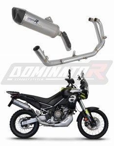 Aprilia Tuareg 660 2021 - 2023 Full System išmetimo sistema Titaninis duslintuvas HP6 + dB killer medium
