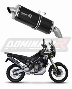 Aprilia Tuareg 660 2021 - 2023 išmetimo sistema Duslintuvas P7 BLACK + dB killer medium