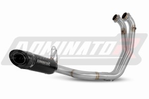 Aprilia Tuono 660 2021 - 2024 Pilna sistema Kolektorius išmetimas Duslintuvas HP8 BLACK + dB killer medium