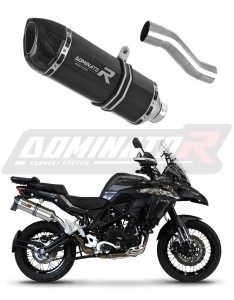 Benelli TRK 502 X 2018 - 2021 išmetimo sistema Duslintuvas HP1 BLACK + dB killer medium