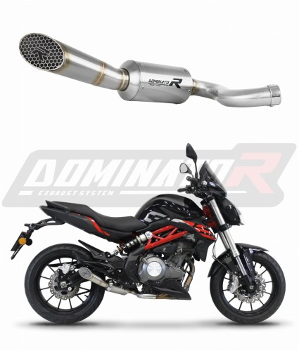 exhaust muffler DOMINATOR GP3 fits to Benelli BN 302 S 2016  2020 6