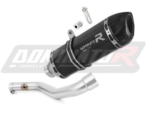 BMW R850GS išmetimo sistema Duslintuvas HP1 BLACK + dB killer medium