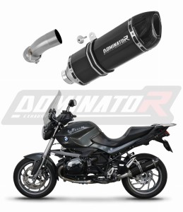 BMW R1200R 2010 - 2014 išmetimas Duslintuvas HP1 BLACK + dB killer medium