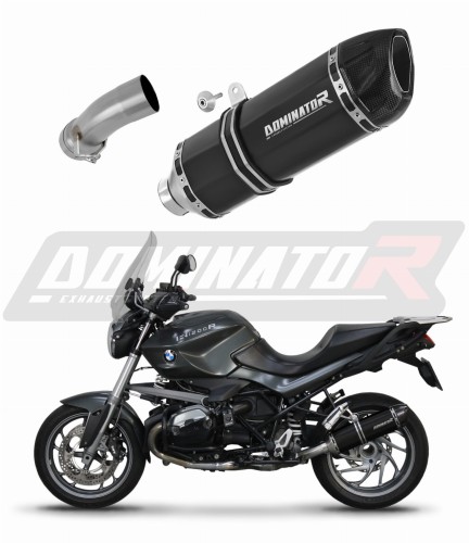 exhaust muffler DOMINATOR HP1 BLACK fits to BMW R1200R 2010  2014 6