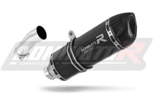 BMW F700GS 2012 - 2017 išmetimo sistema Duslintuvas HP1 BLACK + dB killer medium