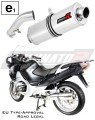 exhaust muffler DOMINATOR homologated road legal OVAL fits to R1200RT 2004  2009 6