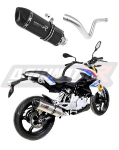 BMW G310R 2016 - 2022 išmetimas Duslintuvas HP1 BLACK + dB killer medium