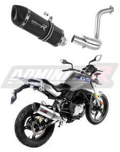 BMW G310GS 2016 - 2024 išmetimas Duslintuvas HP1 BLACK + dB killer medium