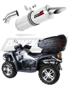 Cf moto X8 Terralander 800 V Twin 2012 - 2016 išmetimas Duslintuvas ST + dB killer medium