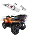 exhaust muffler DOMINATOR ROUND fits to Cf moto C Force 1000  6