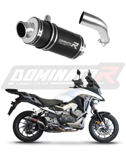 Honda VFR 800 X Crossrunner 2015 - 2021 išmetimas Duslintuvas GP1 BLACK + dB killer medium