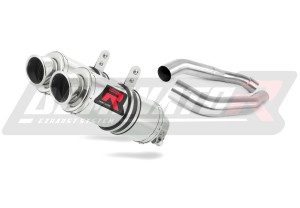 Honda CBR 1000F DUAL 1988 - 2000 išmetimo sistema Duslintuvas GP1 + dB killer medium