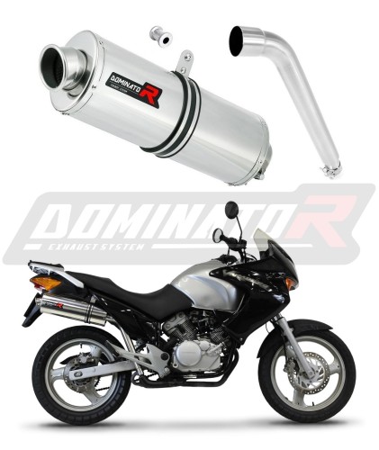 XL 125 V VARADERO EXHAUST Honda Muffler Auspuff Sportauspuff Silencer Echappement Silencieux Scarico Scarichi Escape Wydech Tłumik OVAL 2001 - 2009 Dominator x