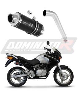 Honda XL 125 V VARADERO 2001 - 2006 išmetimo sistema Duslintuvas GP1 BLACK + dB killer medium