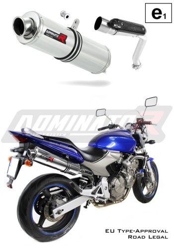 wydech tłumik DOMINATOR Homologowany ROUND pasujący do motocykla CB 600F HORNET 2003 - 2006 5