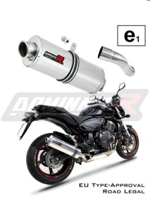 CB 600F HORNET homologuotas duslintuvas OVAL 2007 - 2013