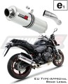 wydech tłumik DOMINATOR Homologowany ROUND pasujący do motocykla CB 600F HORNET 2007 - 2013 6