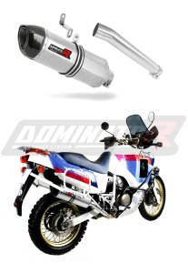 Honda XRV 750 AFRICA TWIN RD04 1990 - 1992 Exhaust Silencer Muffler HP1 + dB killer medium