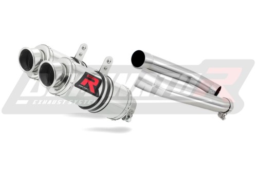 exhaust muffler DOMINATOR GP1 fits to Honda VTR 1000F Firestorm 2002  2006 3