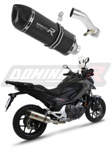Honda NC 700 / 750 S 2012 - 2020 išmetimas Duslintuvas HP1 BLACK + dB killer medium