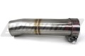 CBR 1000RR Exhaust Cat Eliminator Catalyst Catalytic Converter Linkpipe Decat Downpipe 2004 - 2007 DOMINATOR  x