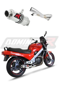 Honda NTV 650 REVERE 1988 - 1997 išmetimas Duslintuvas GP1 + dB killer medium
