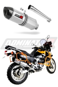 Honda XRV 750 AFRICA TWIN RD07A 1996 - 2003 Exhaust Silencer Muffler HP1 + dB killer medium