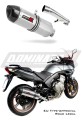 exhaust muffler DOMINATOR homologated road legal HP1 fits to CBF 600 2008  2013 5