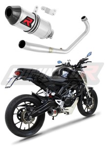 Honda CB 125 R 2018 - 2020 Pilna sistema Išmetimo kolektorius Duslintuvas HP3 + dB killer medium
